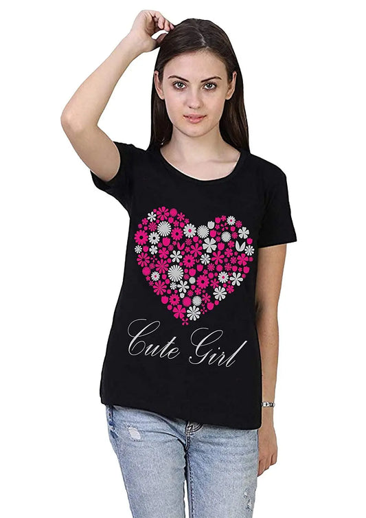 Women's Cotton Printed T-Shirt c5fu54-ny
