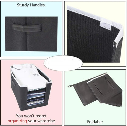 Cloth Organizer - Non Woven Foldable Cloth Organizer c5fu54-ny