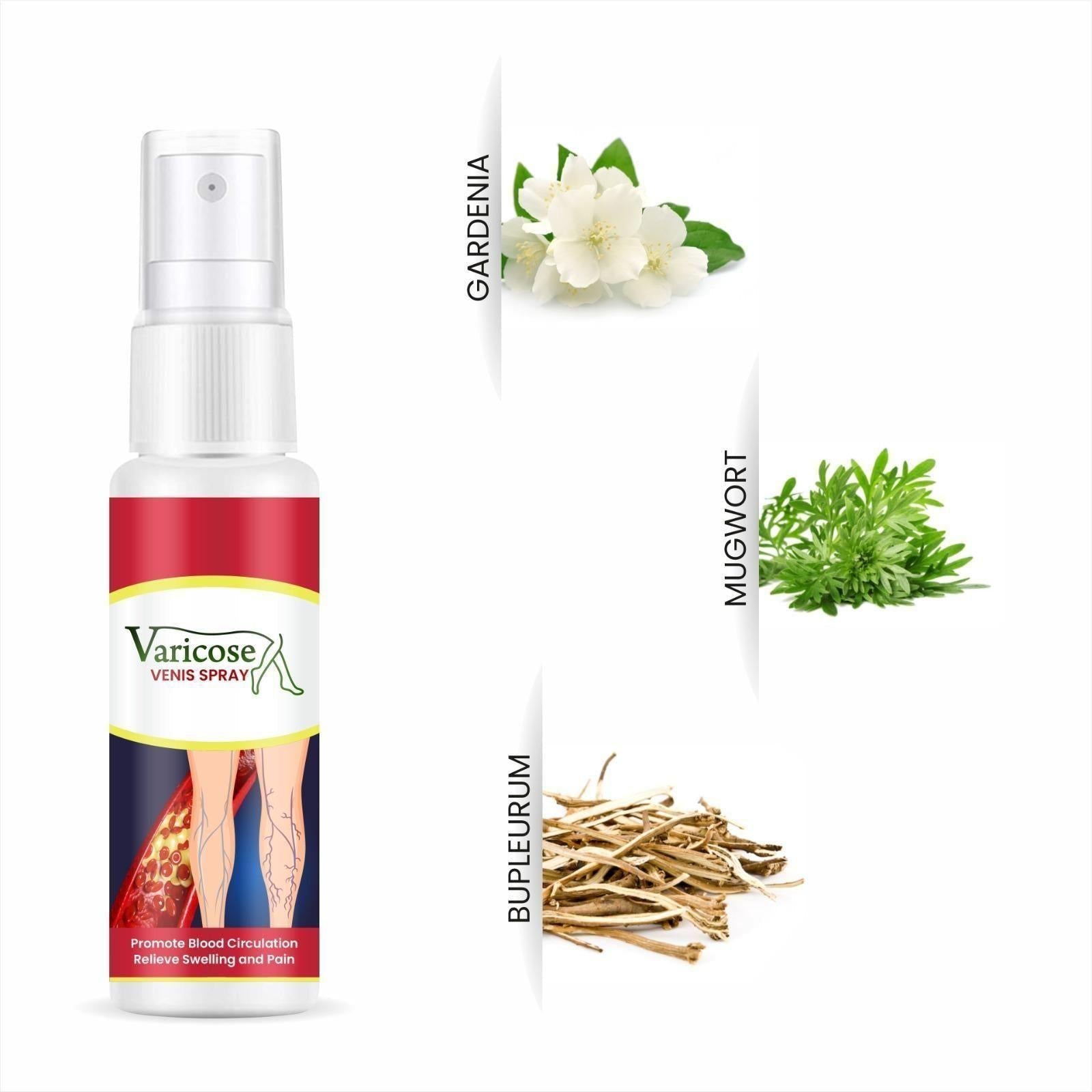 Vein Healing Varicose Veins Treatment Spray 50ml (Pack Of 2) c5fu54-ny