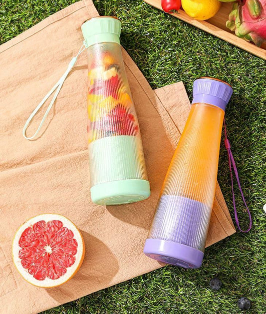 Portable Home Electric 6-Blade Juicer with USB Charging c5fu54-ny