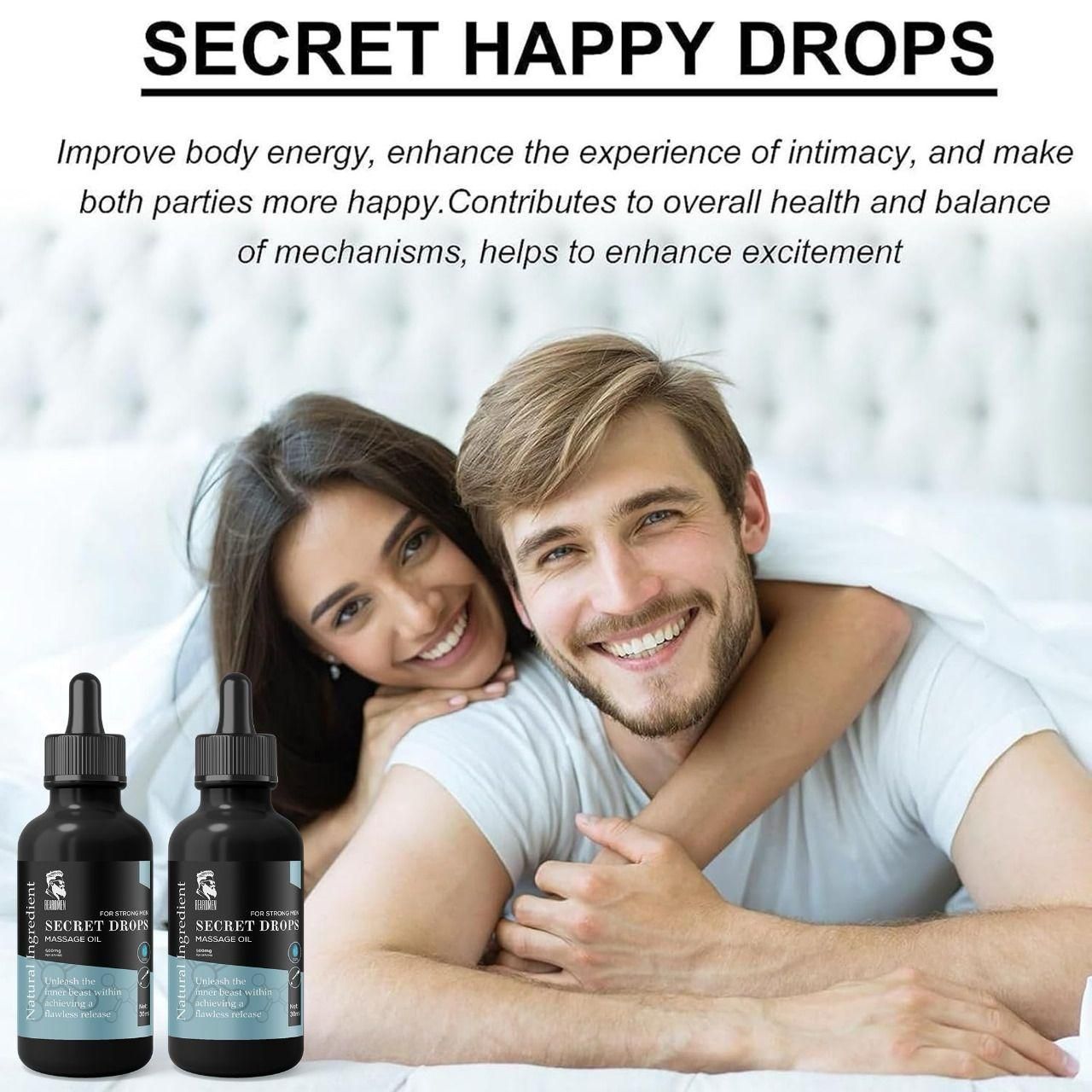 Secret Drops Massage Oil 60ml Pack of 2 c5fu54-ny