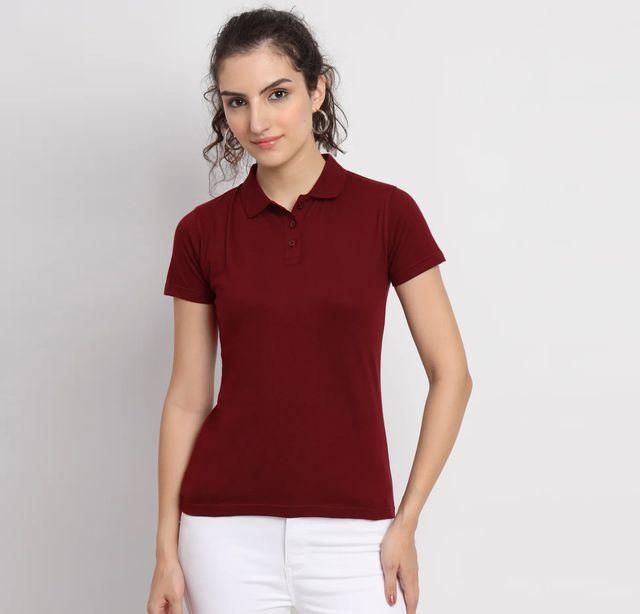 Ketex Cotton Blend Polo Neck T-shirt (Pack Of 5) c5fu54-ny