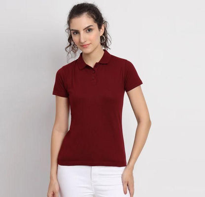 Ketex Cotton Blend Polo Neck T-shirt (Pack Of 5) c5fu54-ny