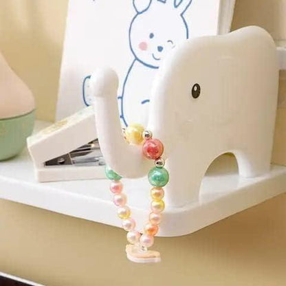 Elephant Shape Self  Floating Wall Shelf  (Pack of 2) c5fu54-ny