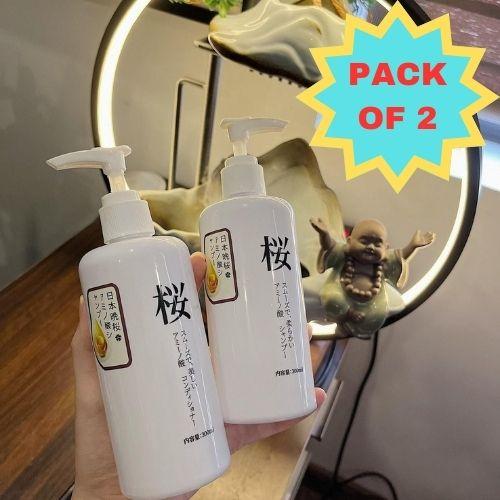 Sakura hair growth shampoo (Pack of 2) c5fu54-ny