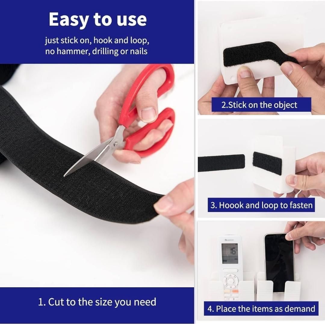 Hook & Loop Adhesive Tape (5 Mtr) c5fu54-ny