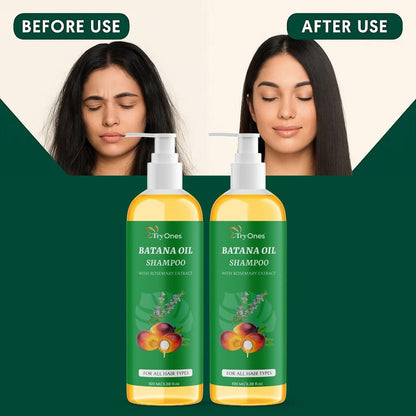 TryOnes BATANA OIL SHAMPOO with Rosemary Extract (Pack of 2) c5fu54-ny