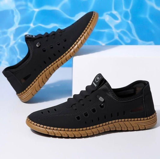 Men's Stylish Laser Cut Casual Shoes c5fu54-ny