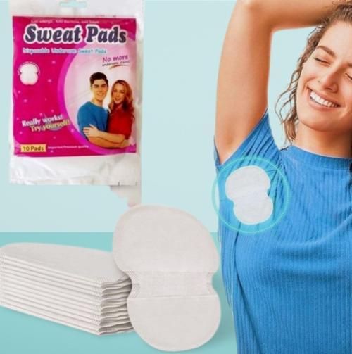 Disposable Armpit Sweat Pad Pack of 10pc c5fu54-ny